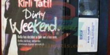 Kirli Tatil -  Dirty Weekend (1993) Orijinal VHS Video Kaset Film