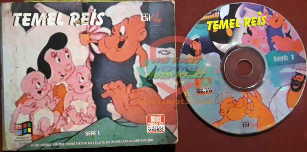 Temel Reis - Popeye the Sailor (1962) Orijinal VCD Film Satış