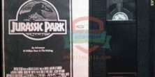 Jurassic Park (1993) VHS VIDEO Kaset Film