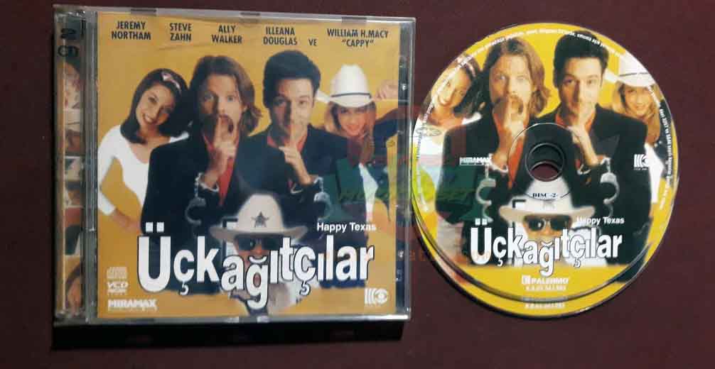 Üçkagitçilar - Happy, Texas (1999) Orijinal VCD Film Satış